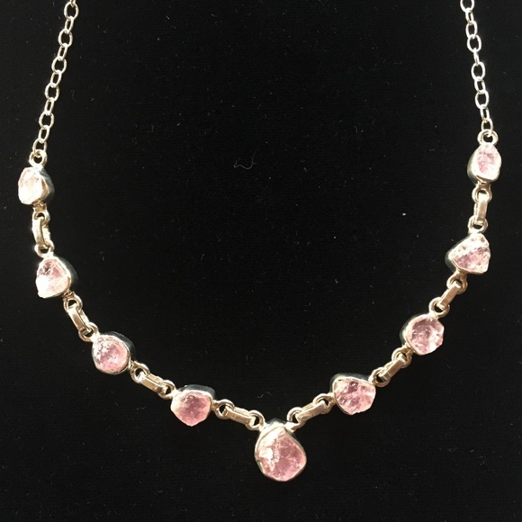 Pink Tourlamine necklace - Picture 2 of 5